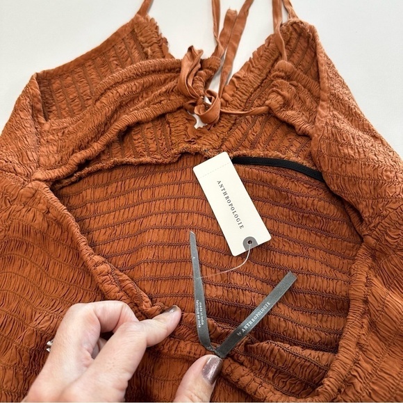 Anthropologie The Ellen Mini Dress New With Tags size Large - Picture 5 of 11